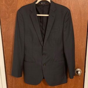 J. Crew Men's Dark Navy Two-Button Suit Jacket